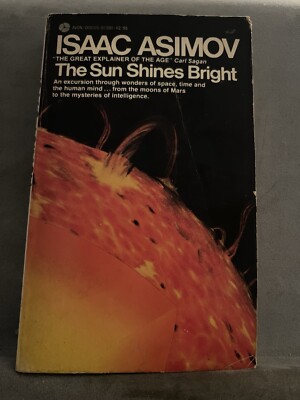 Isaac Asimov - The Sun Shines Bright - Avon Discus Paperback 1st PRINT 1983