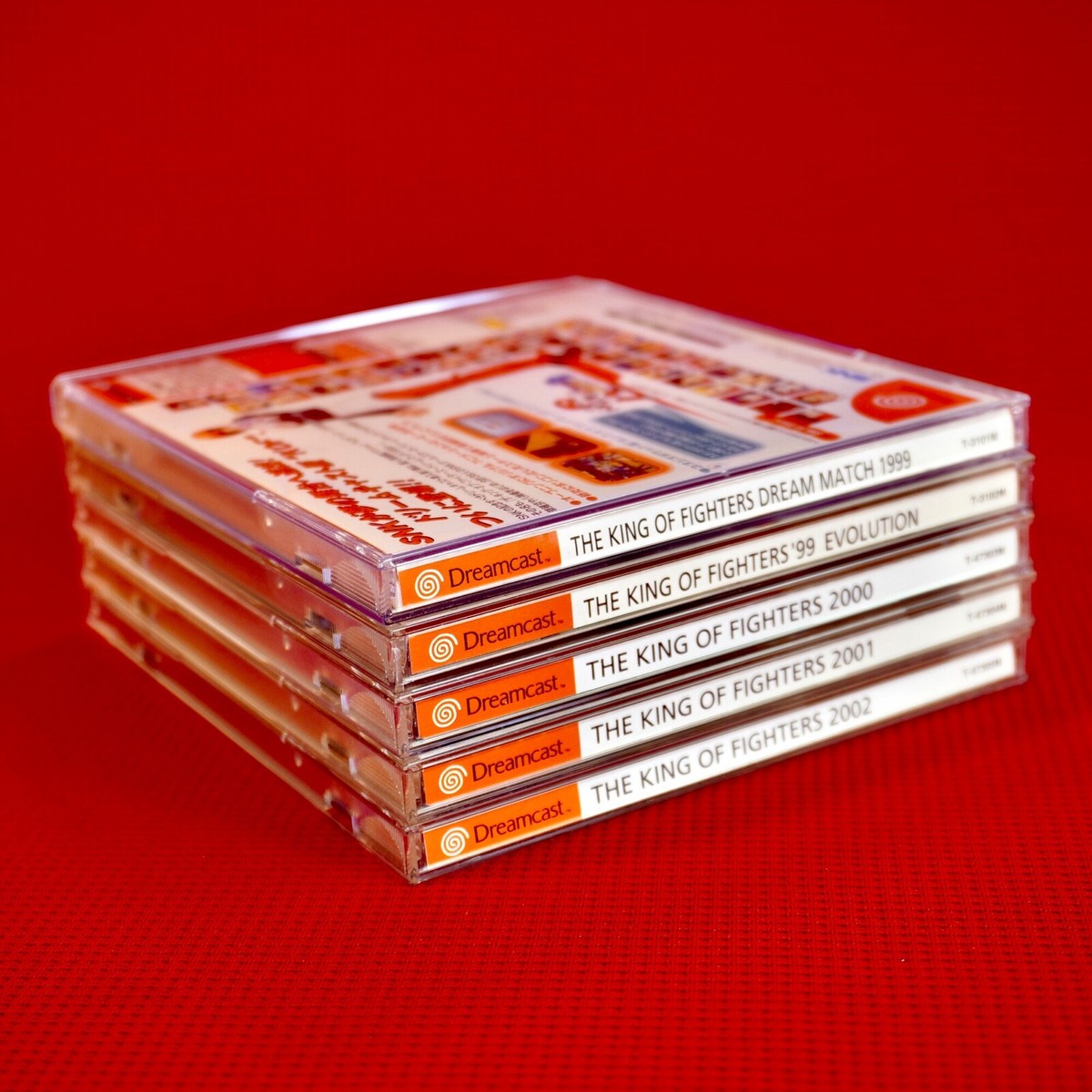 Lot 5 King Of Fighters Dreamcast 1999 99 2000 2001 2002 w Lot 5 King Of Fighters Dreamcast 1999 99 2000 2001 2002 w