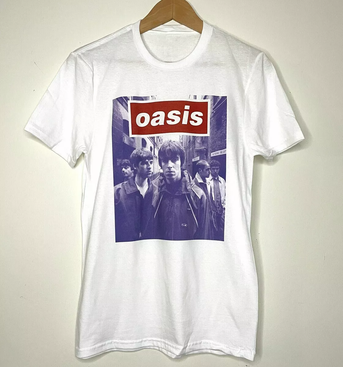 OASIS band Liam Noel Gallagher 90s Britpop Vintage Style T-shirt