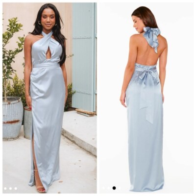 NWOT Show Me Your Mumu Adele Halter Maxi Dress Sz M | eBay NWOT Show Me Your Mumu Adele Halter Maxi Dress Sz M | eBay
