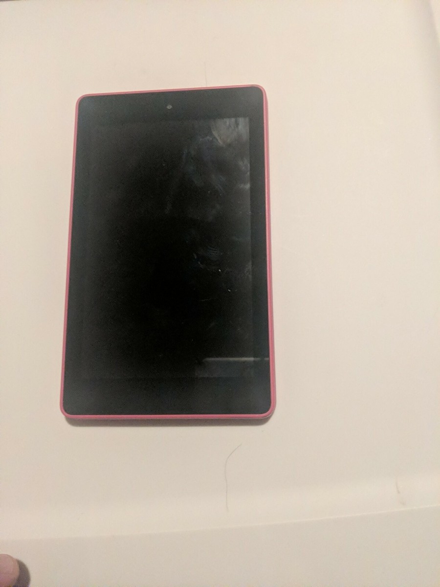 Amazon Kindle Tablet 7 inch PINK Model # CE0682 Untested No Power