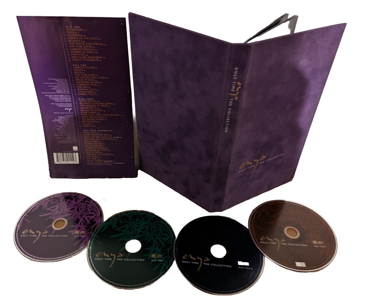 Enya – Only Time - The Collection (RARE, 4 CD Box Set 2002) | eBay