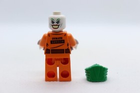 Joker Prison jumpsuit Arkham 10937 Batman II LEGO&reg; Minifigure Mini  Figure
