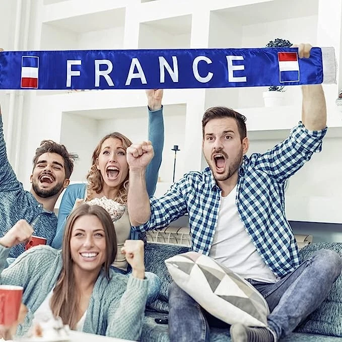 France soccer cheap scarf
