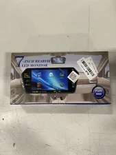 New 7'' Car LCD Mirror Monitor Reverse Rear View Backup Camera Parking Kit 170°