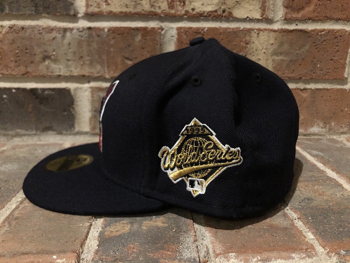 New Era 7 1/2 Cleveland Indians Chief Wahoo 1995 World