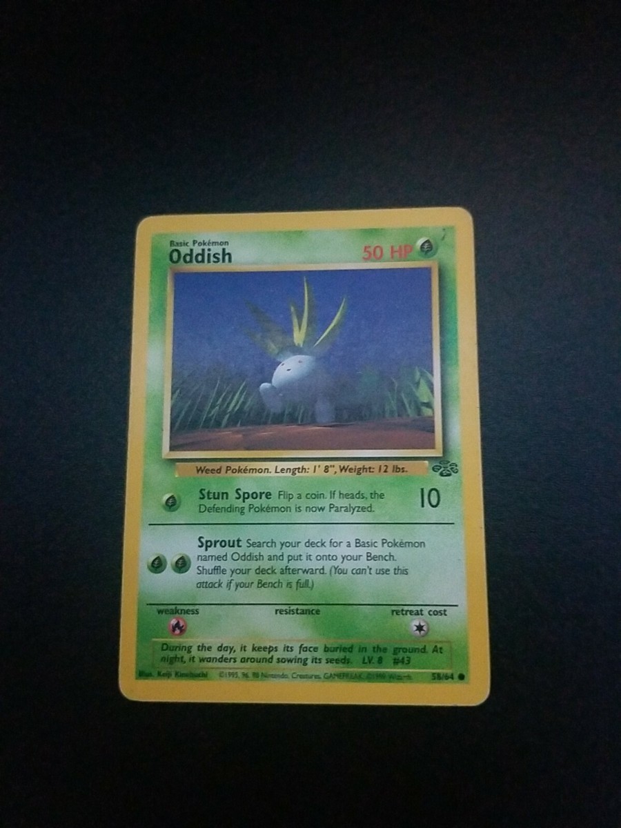 oddish出品 1995 Oddish pokemon card | eBay