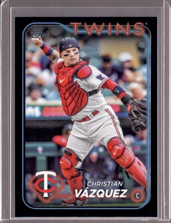 Christian Vazquez trading card