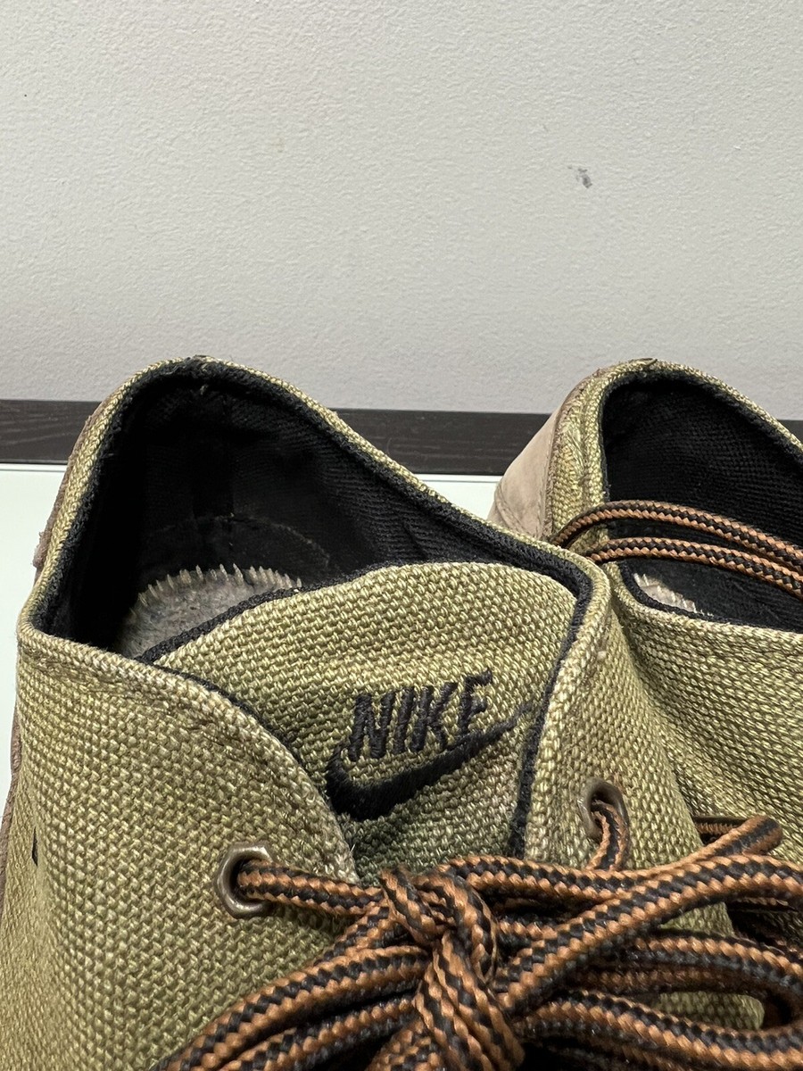 Vintage Nike ACG Zion Low Hiking Boot 90s Men's 14 Olive Vintage Nike ACG Zion Low Hiking Boot 90s Men's 14 Olive