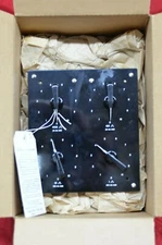 SHALLCROSS 25498 RESISTANCE DECADE BOX PANEL MOUNT 0-1111 OHMS NOS 1965 NEW 