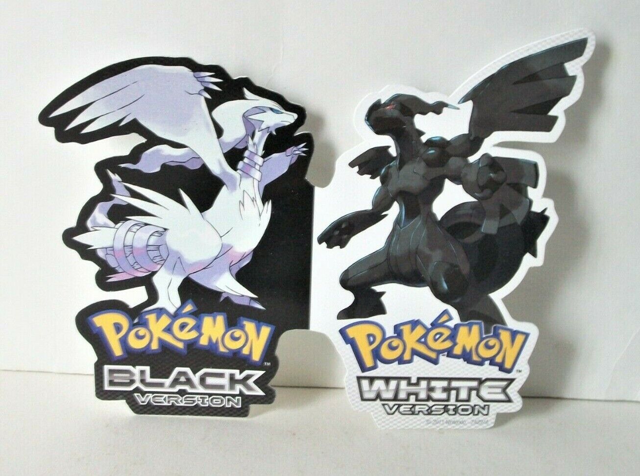 Pokemon Black White Display Store Sign Nintendo Promo Wall Art