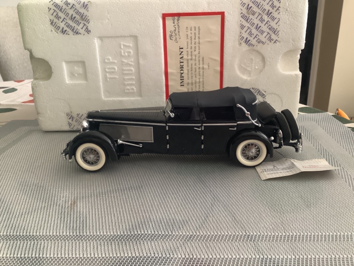 Franklin Mint 1940 Duesenberg SJ Town Car, Convertible 1:24 | eBay