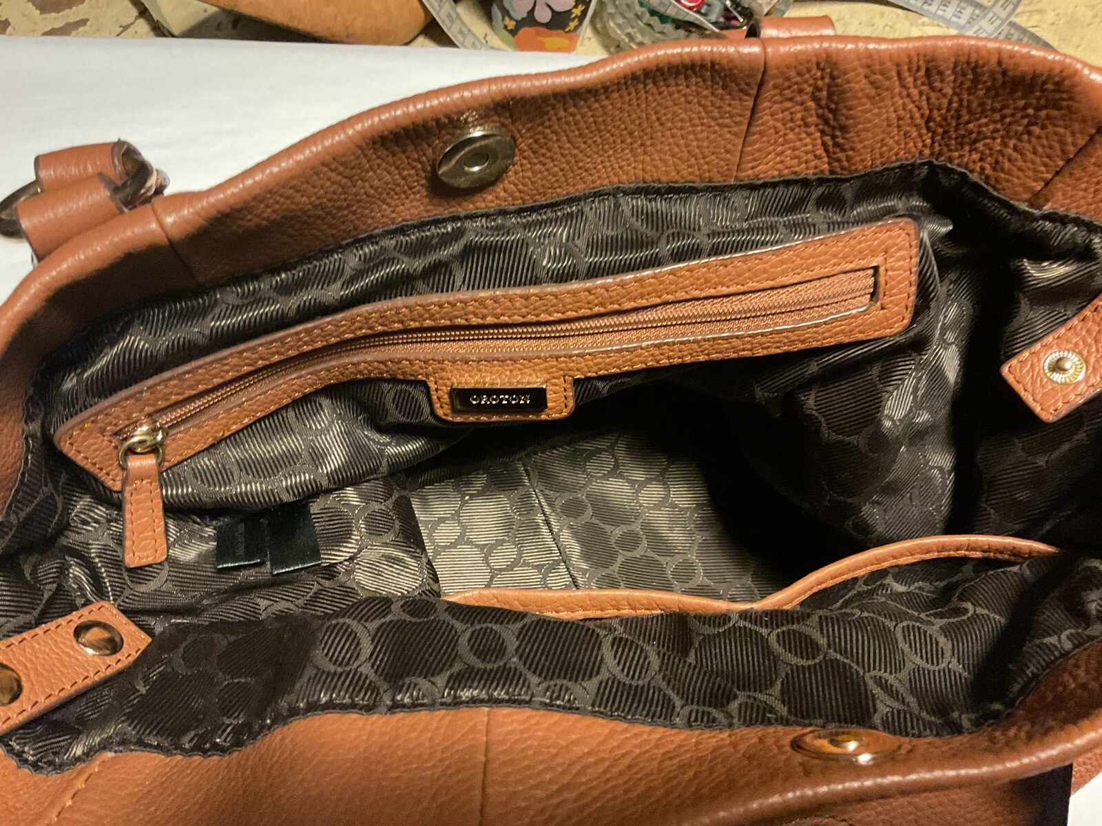 an OROTON leather bag eBay