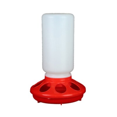 Chicken Feeder Automatic Drinker Poultry Food Feeding Mason Jar for Farm