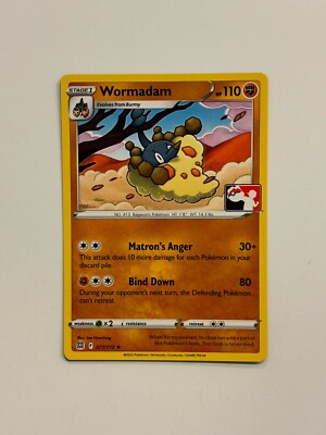 Wormadam 077/172 Pokemon Prize Pack Series 1 Brilliant Stars variant B