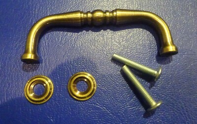 Baldwin Antique Solid brass Cabinet Pull # 4962-050-BIN