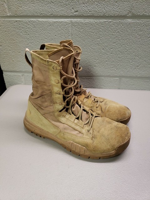 nike tan military boots