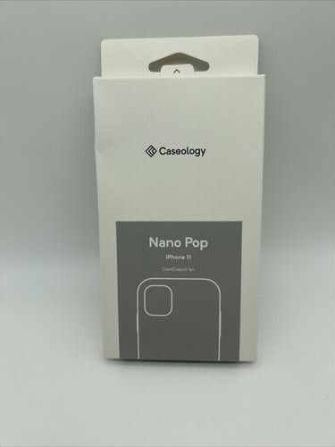 COQUE TÉLÉPHONE CASEOLOGY gris anthracite NANO POP iPhone 11 PRO ACS00230 NEUF