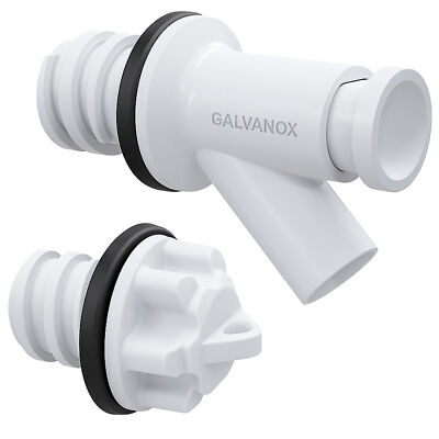 Galvanox Dispensing Spigot and Replacement Drain Plug for Yeti Tundra Coolers