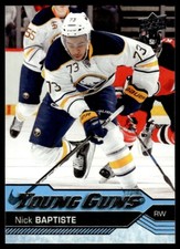 2016-17 Upper Deck Young Guns Nick Baptiste Rookie Buffalo Sabres #477