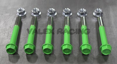 Honda Civic Acura Integra Rear Lower Control Arm Bolt Kit Satin Black EG DC EF