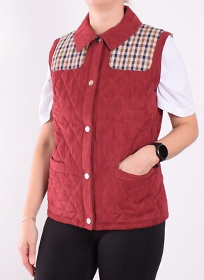 Aquascutum Damen Weste Westejacke Jacke Vest Gr.M (DE 38) Steppweste 120271