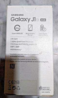 SANSUNG GALAXY j1-6 CELLPHONE - GREAT - BOOK COVER - FILM AND PROTECTIVE GLASS