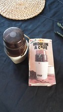 Ancien moulin à café électrique Kilt Moulinex - vintage années 1970