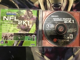 World Series Baseball 2K1 (Sega Dreamcast, 2000)   Complete in Box  w/ Manual