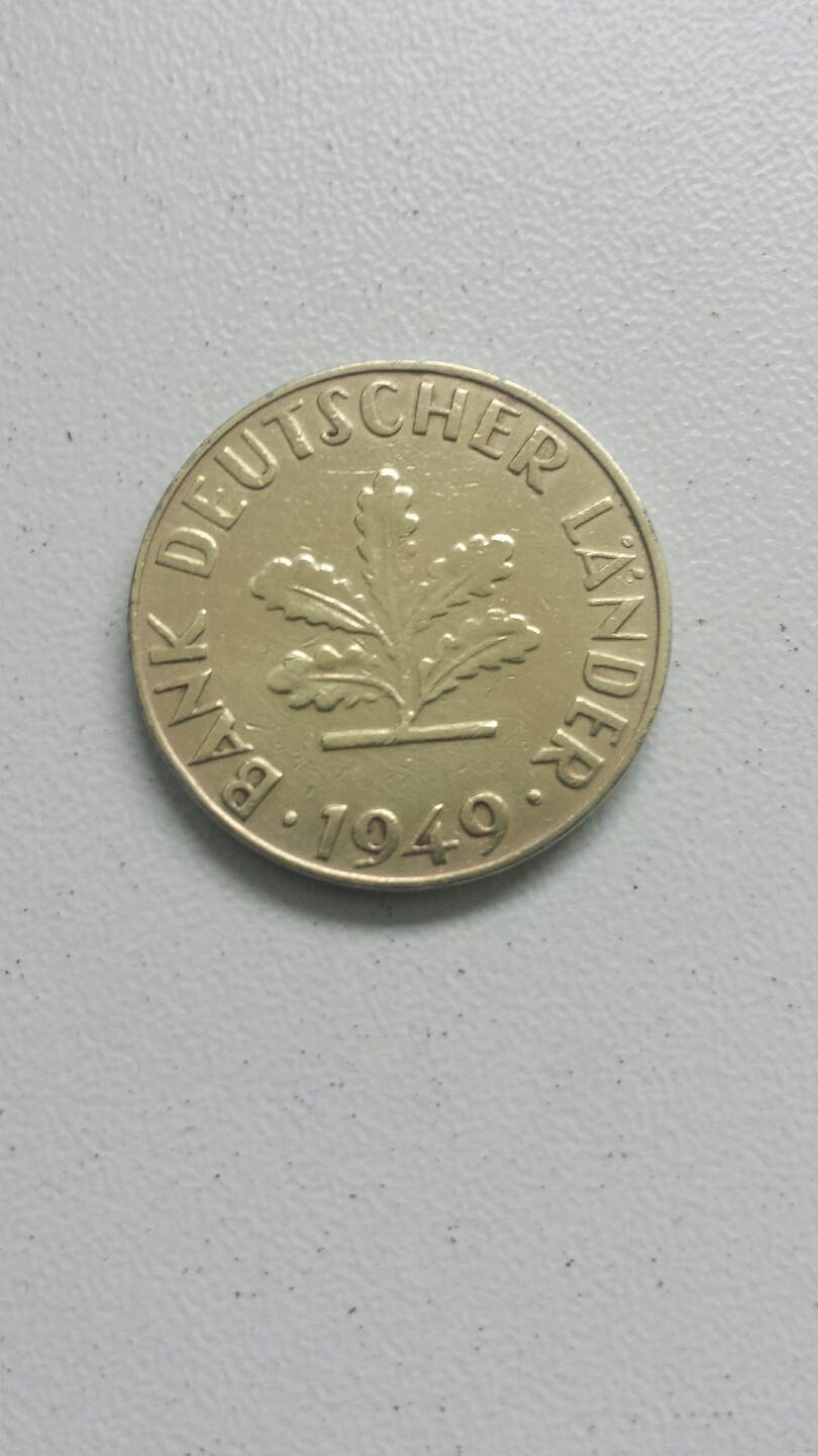 BRD 10 Pfennig Bank deutscher Länder