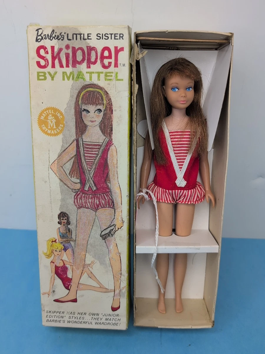 Poupée Barbie Skipper Brune #950 – 1963 – Japon – Mattel Vintage RARE