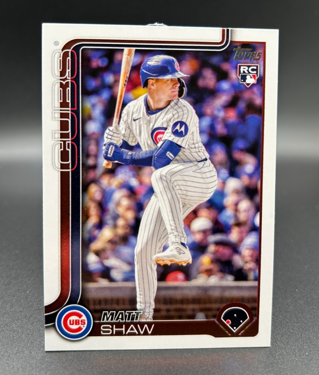 MATT SHAW (Rookie) - 2025 Topps Update #US200 Chicago Cubs - (RC)