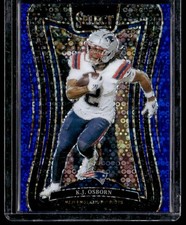 K.J. Osborn 2024 Panini Select Blue Disco /25 #356