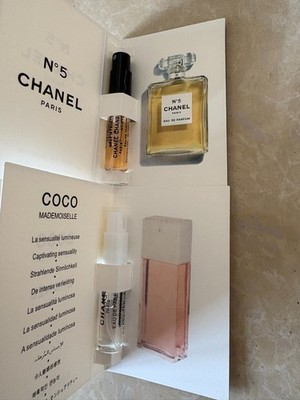 CHANEL N°5 Coco Eau De Parfum Sample Vial Spray 1.5ml/0.05oz - Authentic Perfume