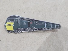 GWR HST + Coaches Enamel Brooch Pin Train Badge