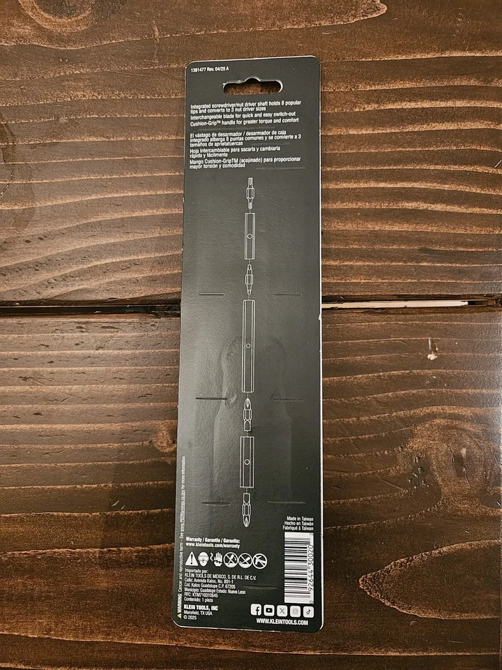 Klein Tools BLACKOUT 11-IN-1  Screwdriver Nut Driver LIMITED EDITION  - Image 2 of 2