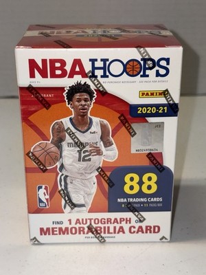 2020-21 Panini NBA HOOPS Blaster Box Factory Sealed Relic Or Autograph