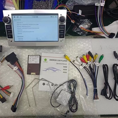 Radio de coche Android 14 GPS para Opel Zafira B Corsa C D Astra G H Vivaro Vectra C