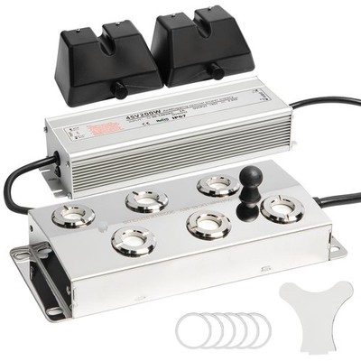 Ultrasonic Fogger 5000ml/H, 200W Mist Maker for Pond, Greenhouse, Decoration
