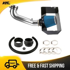 Cold Air Intake Kit w/ Heat Shield + Blue Filter 3.5" For 19-23 Ram 1500 Classic