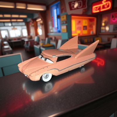 カーズミニカー　Cars SHEILA Storytellers 激レアです！ Disney PIXAR Cars SHEILA Showstopper STORY TELLER'S Collection