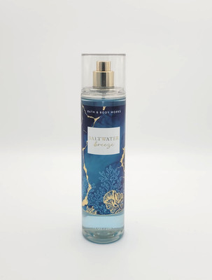 Bath & Body Works Saltwater Breeze Fine Fragrance Body Mist Spray 8 oz New