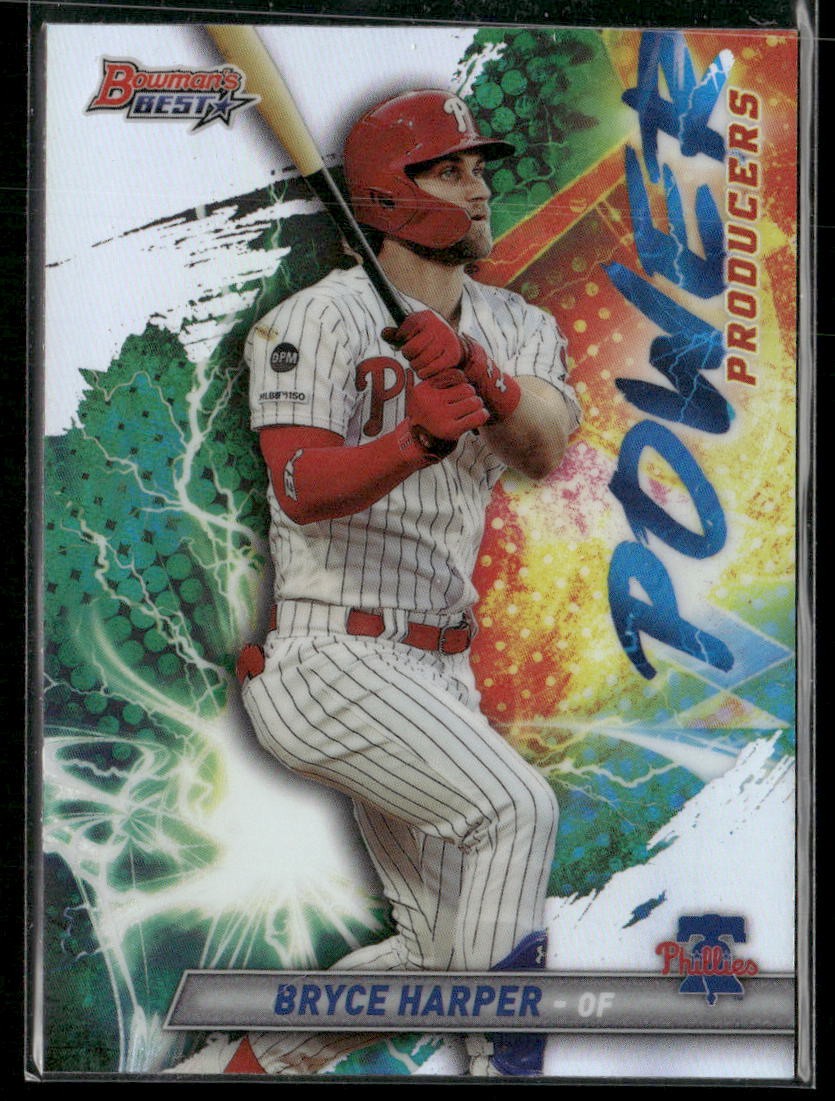 2019 Bowman's Best #PP-BH Bryce Harper Power Producers