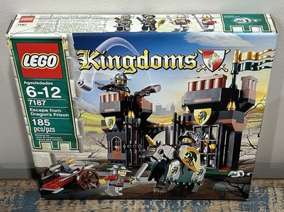 Lego 7187 KINGDOMS Escape from Dragon's Prison Factory Sealed