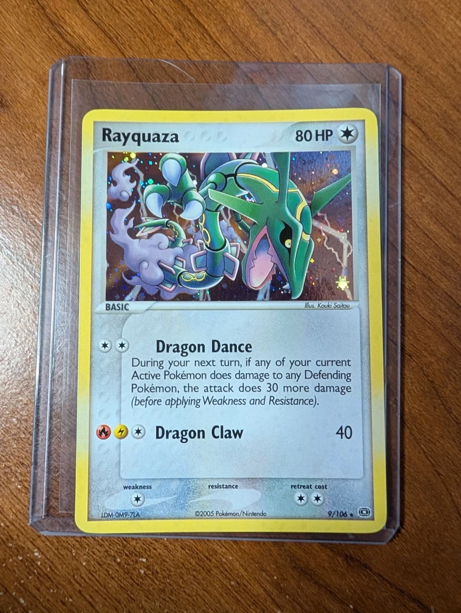 Rayquaza Pokémon TCG Holo Rare Individual Collectible Card Game
