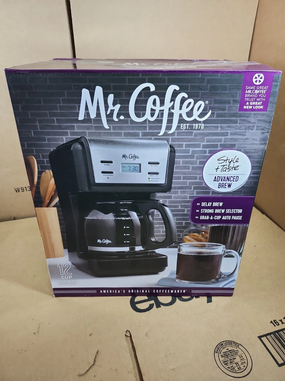 Mr. Coffee 12-Cup Programmable Coffee Maker NIB