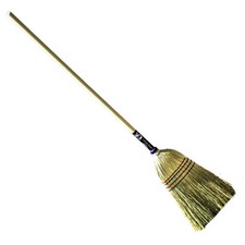 Authentic Hand Made All Broomcorn Broom 54-Inch/Medium 