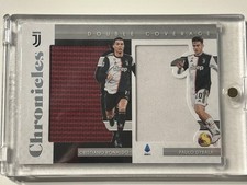 2019-20 Panini Chronicles Cristiano Ronaldo Paulo Dybala Patch Player Worn