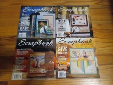 Scrapbook Trends Magazine Lot 2010 2012