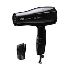 1875 Ceramic Hair Dryer, Powerful Fast Drying, Multi-Setting with Comb Attach...
